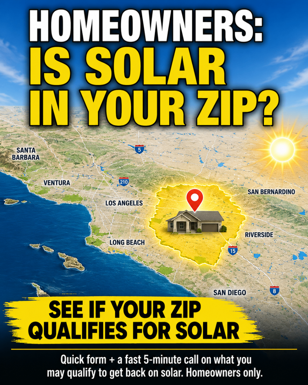 LeadPower solar ad 05: Is Solar in Your ZIP?
