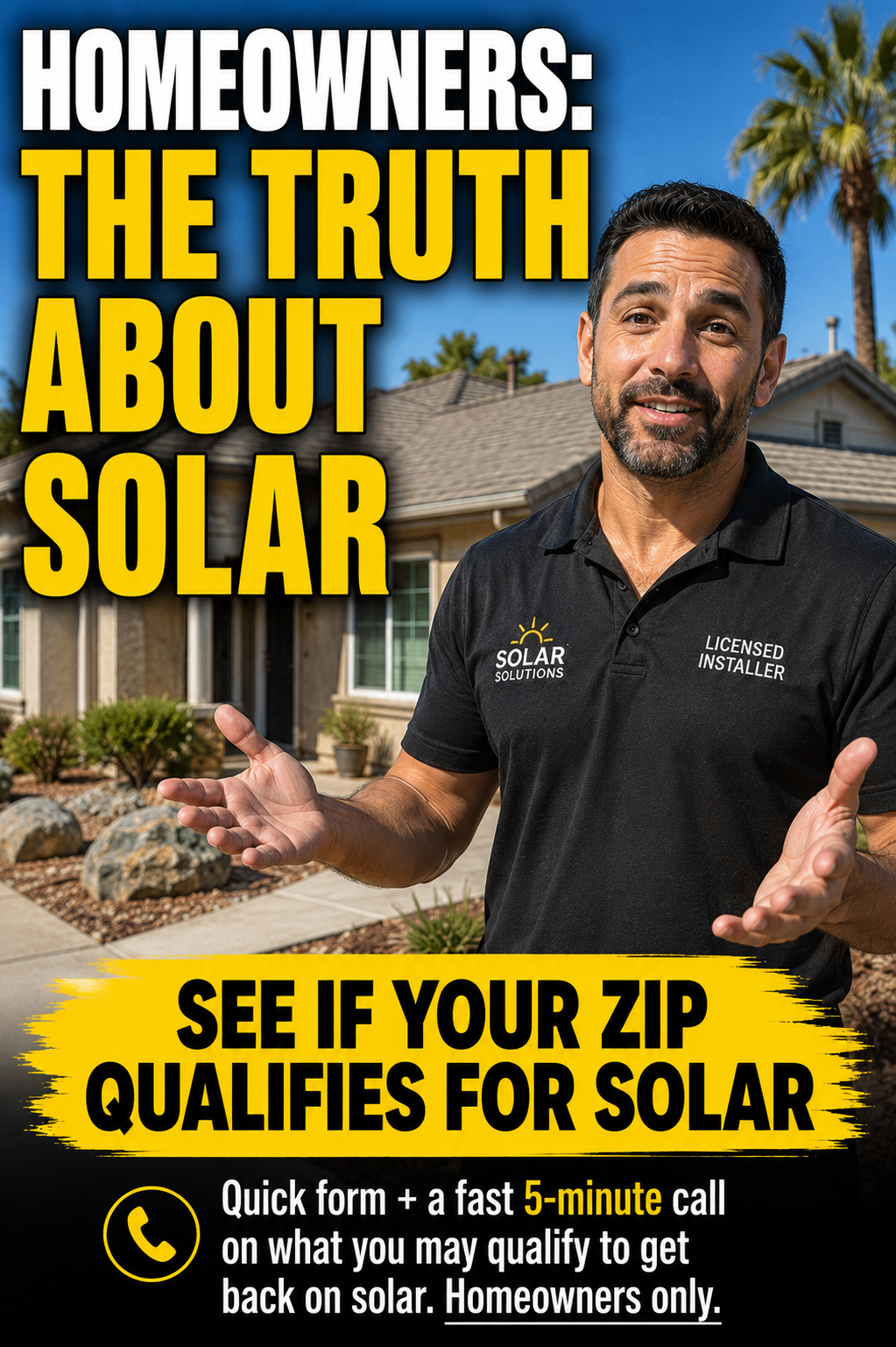 LeadPower solar ad 01: The Truth About Solar